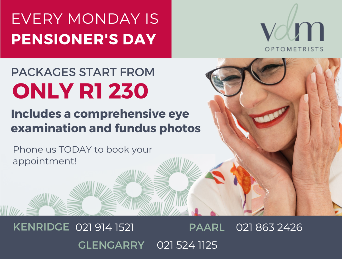 VDM Optometrists Kenridge Belville Durbanville Paarl Glengarry
